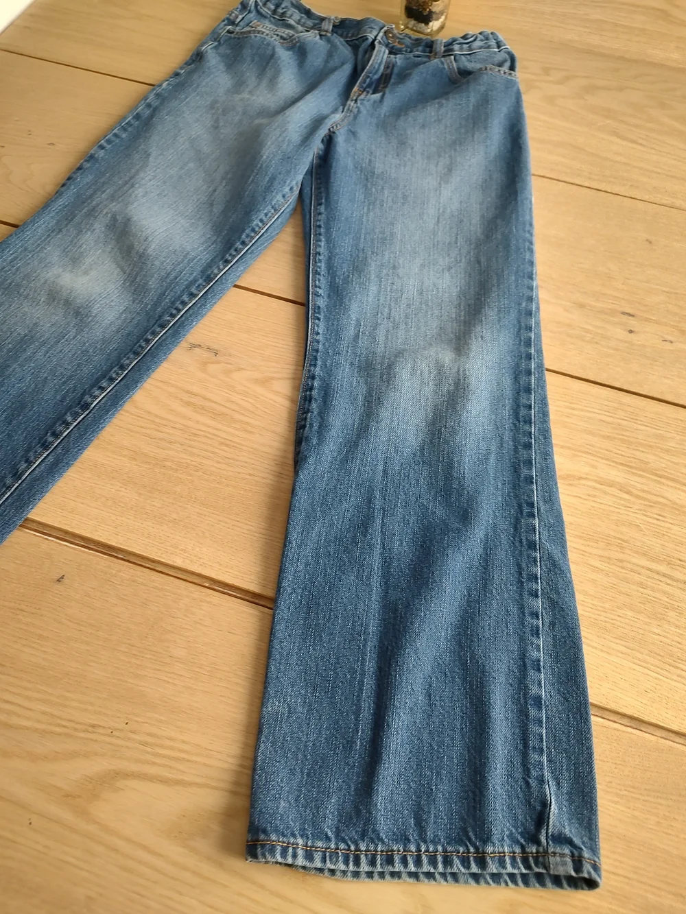Classic Light Wash Denim Jeans Big Boys